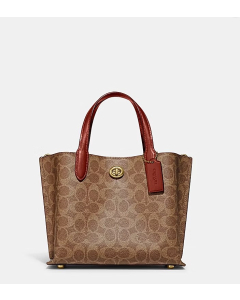 WILLOW 24 經典 SIGNATURE 帆布托特手袋